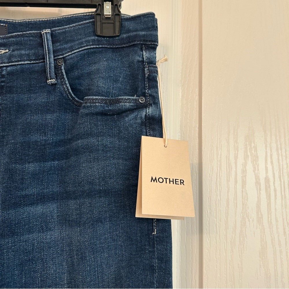 Mother The Weekender Fray Hem Bootcut Jeans in Fancy Meeting You Here Size 30 - Picture 6 of 14